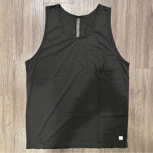 Vuori Men’s Tradewind Performance Tank Top Shirt - Black Medium